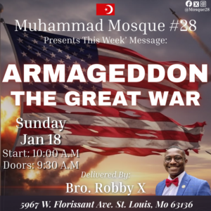 Student In The Ministry ARMAGEDDON THE GREAT WAR January 18th 2026 MP3