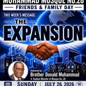 Student Minister Donald Muhammad THE EXPANSION July 26th 2026 MP3